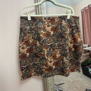 Floral Autumn Women's Skirt